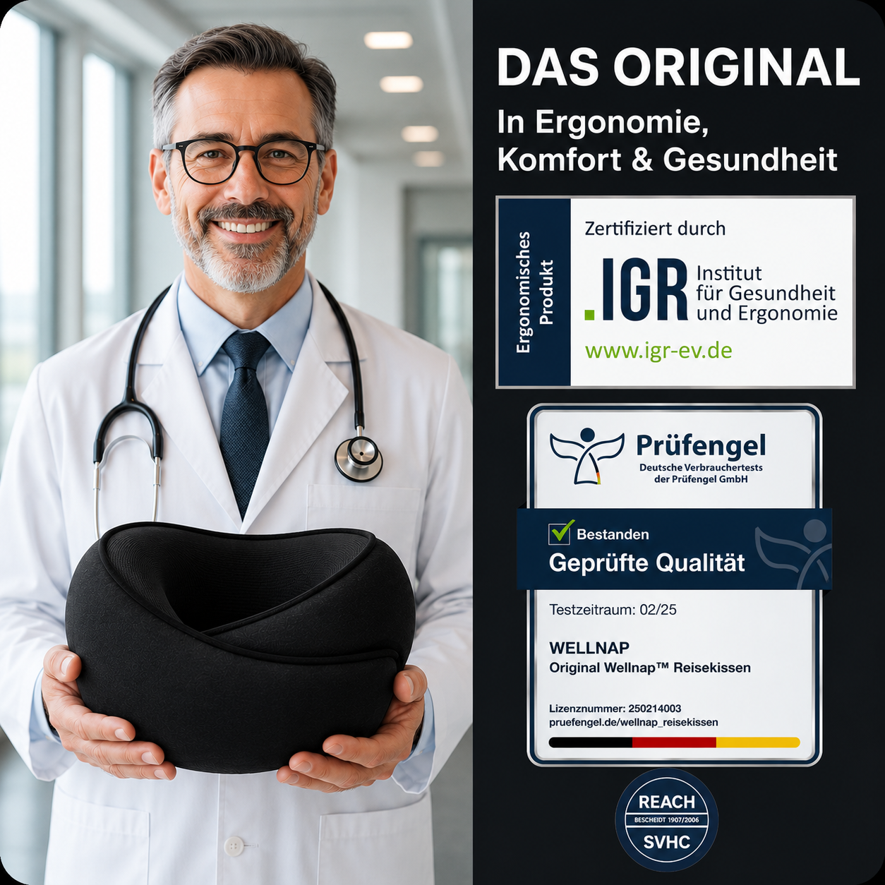 Original Wellnap® Reisekissen